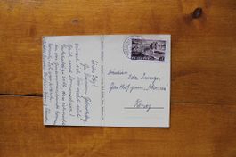 1941schöner Post-O NIEDERWANGEN, PK an Gasthof Sternen Köniz