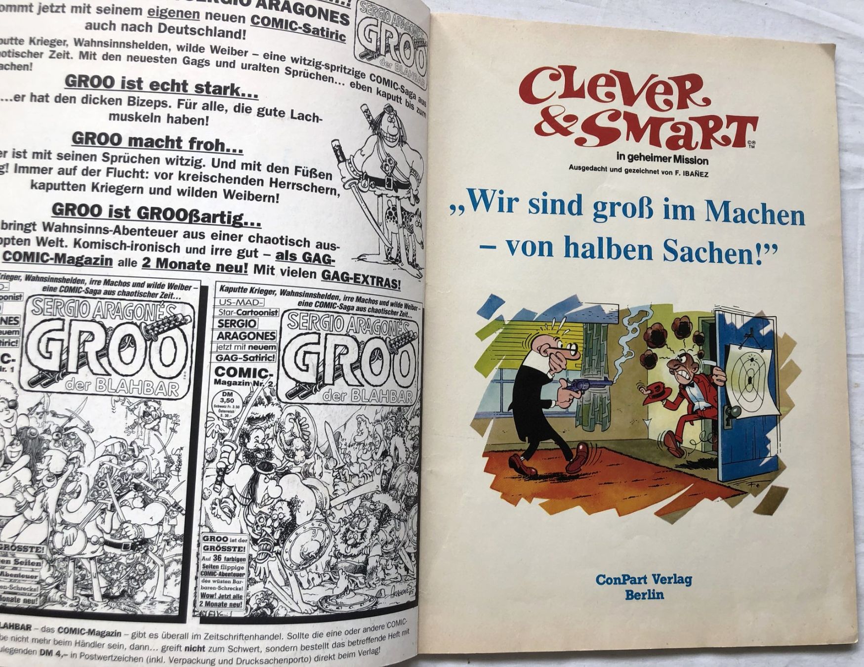 Fumetti: CLEVER&SMART - Nr.104 - 1.Auflage – Usato da Schaffhausen venduto da durruti 1
