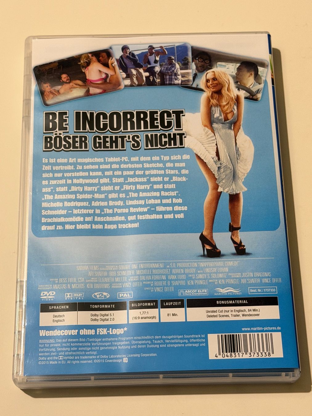 Tutti i DVDs: Be Incorrect - BÖSER GEHT'S NICHT - DVD – Nuovo (secondo la descrizione) da Altstätten SG venduto da sheamus 1