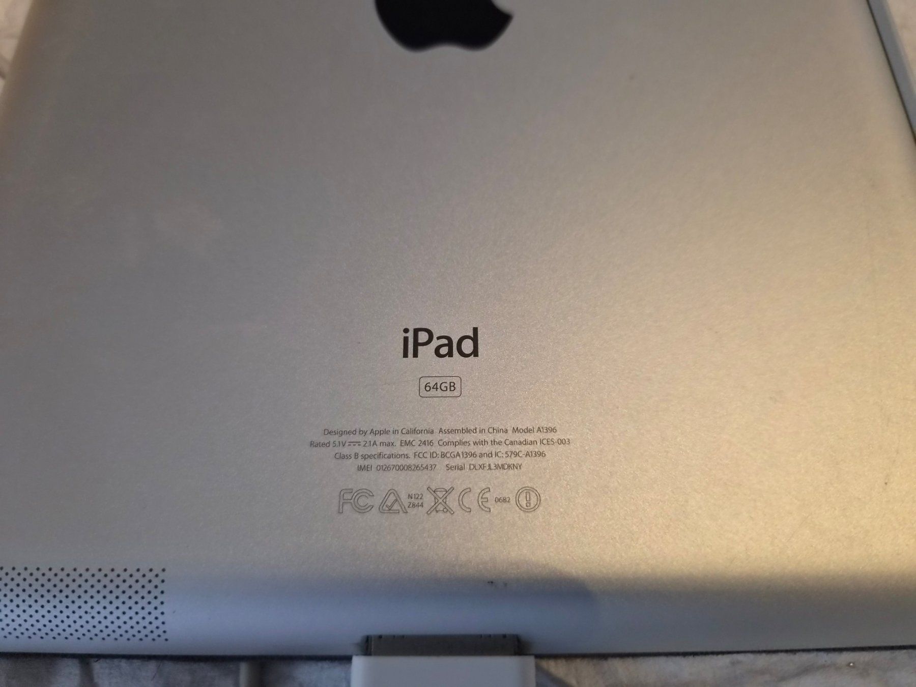 Apple Tablet PC: Apple iPad 64GB Modell A1396 – Gebraucht aus Worben von Leuchu 2