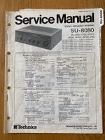 Service Manual TECHNICS Amplifier SU-8080
