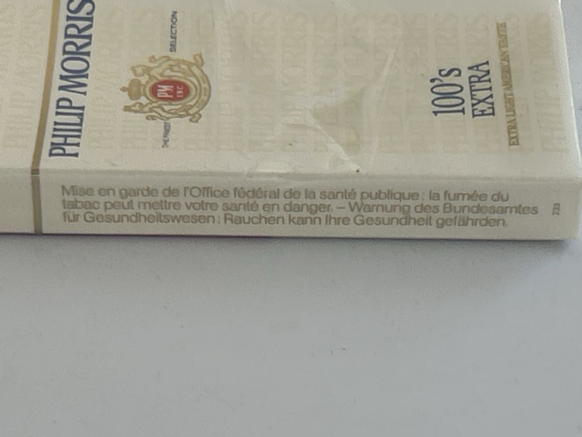 Tabac à priser: Philip Morris Extra 100's, 90er Jahre, Sammlerstück (S27) – Neuf (Voir description) à Neuenhof par bro_9zsg 4