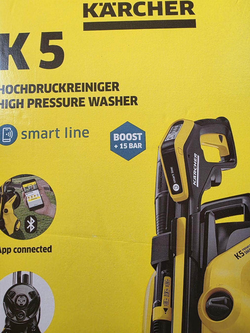 Kärcher Nettoyeurs à haute pression: Kärcher K5 Smart Control haute pression – Neuf avec emballage d'origine à Prez-vers-Noréaz par Bogh15 5