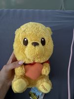 Winnie Pooh Plüschtier mit Herz neu mit Etikett