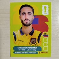 Leonardo CAMPANA, ECU 15, Panini WM 2026
