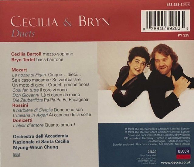 CDs: Cecilia Bartoli & Bryn Terfel - Duets – D'occasion à Grüningen par azulamarillo 1