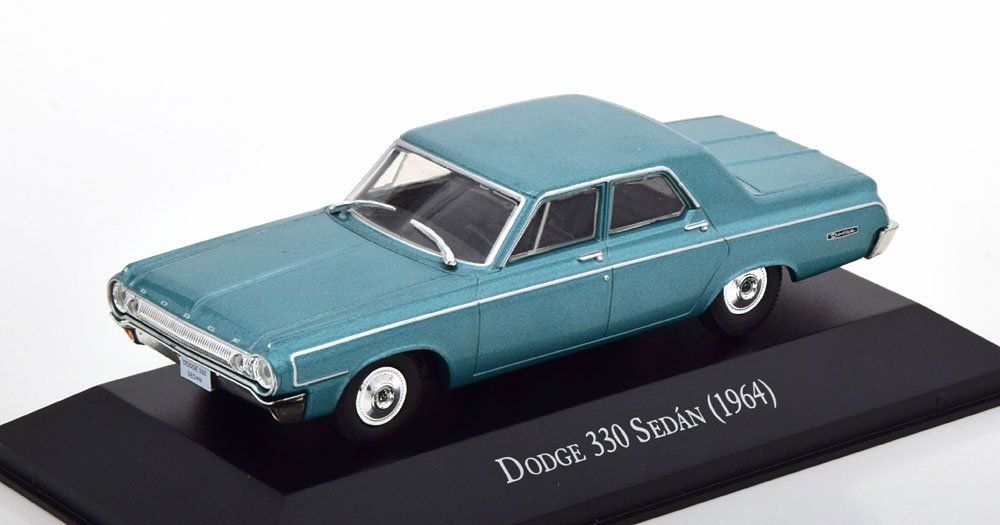 Modèle Réduit Dodge 330 Sedan 1964 Mexique 1:43 - Ixo/Altaya Diecast - Neuf En Vitrine