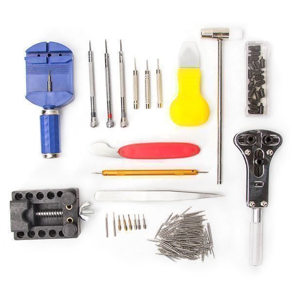 Uhrenöffner Gehäuseöffner Uhrenwerkzeug Uhr Reparatur 147tlg Set