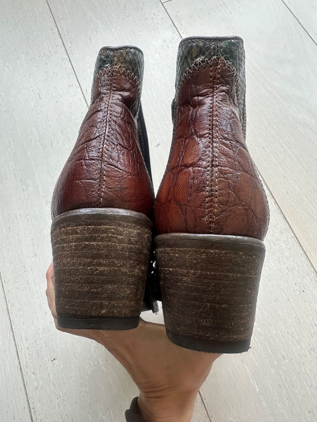 Scarpe da donna: MJus cool Cowboy leather boots size 39 – Usato da Wollerau venduto da bod_25yw 7