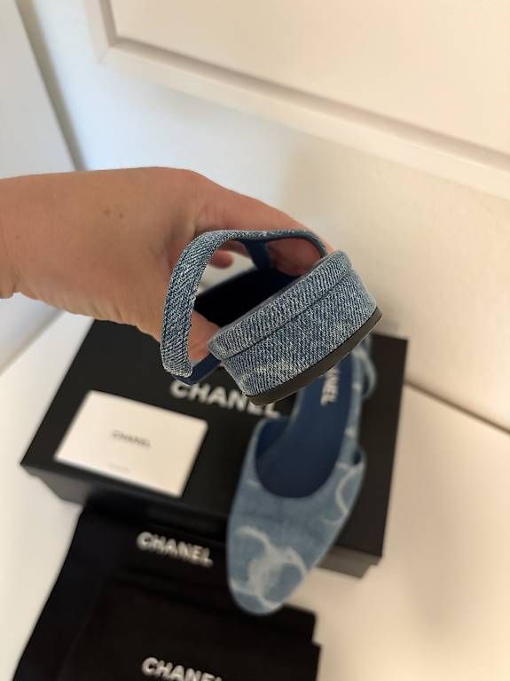 Damenschuhe: Chanel Sling Back Grösse 39.5C – Gebraucht aus Unterägeri von mar_96hk 4