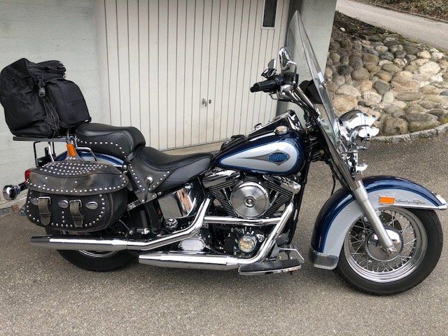 Harley-Davidson Strada: HARLEY - DAVIDSON FLSTC – Usato da Neuhausen venduto da Topogigio1