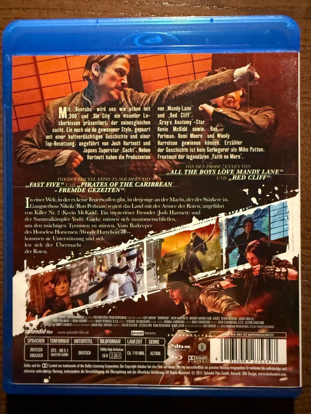 Alle DVDs: Bunraku – Gebraucht aus Zürich von Blu-ray_ZH 1