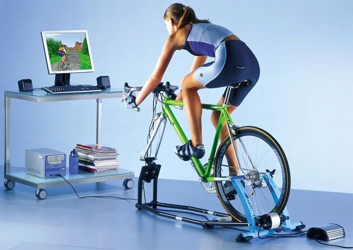 Tacx Hometrainer: Tacx Fortius Multiplayer Rollentrainer mit Gebrauchsspuren – Usato da Niederlenz venduto da Abume 5
