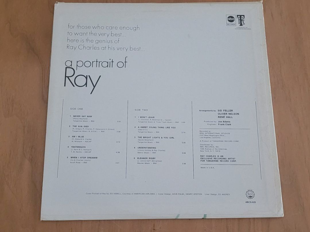Dischi in vinile: LP  Ray Charles – Usato da Martigny venduto da MZ-67 1