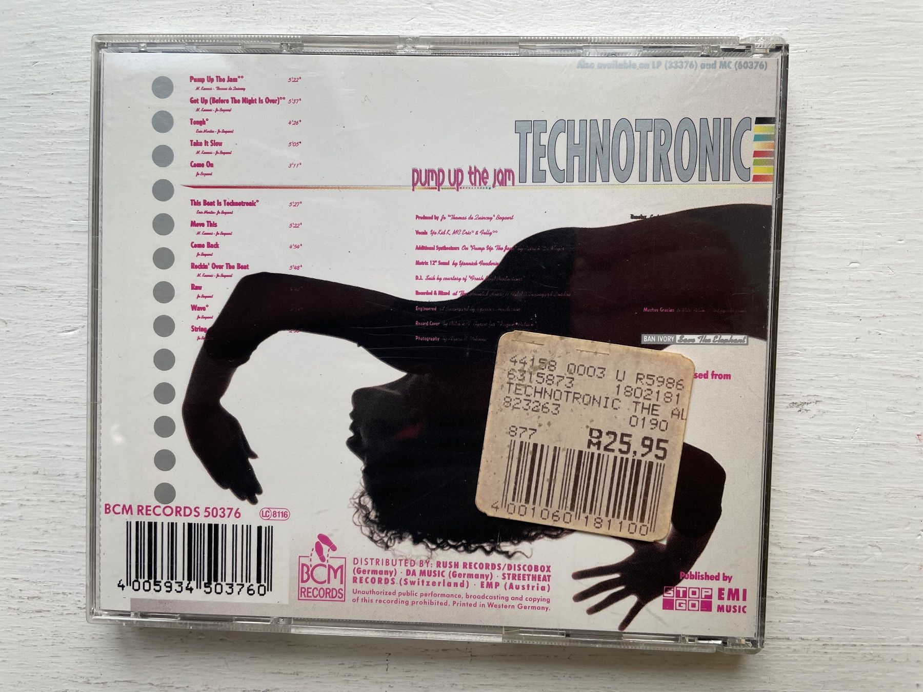 CD: Technotronic - Pump Up The Jam - CD – Usato da Zürich venduto da Andy_t71 1