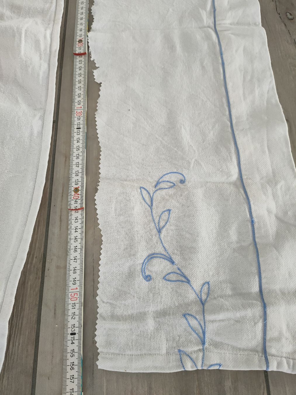 Stoffe: Stoffreste-Sortiment: vintage Baumwolle, Biedemeier & Jeans – Gebraucht aus Gipf-Oberfrick von minini 4