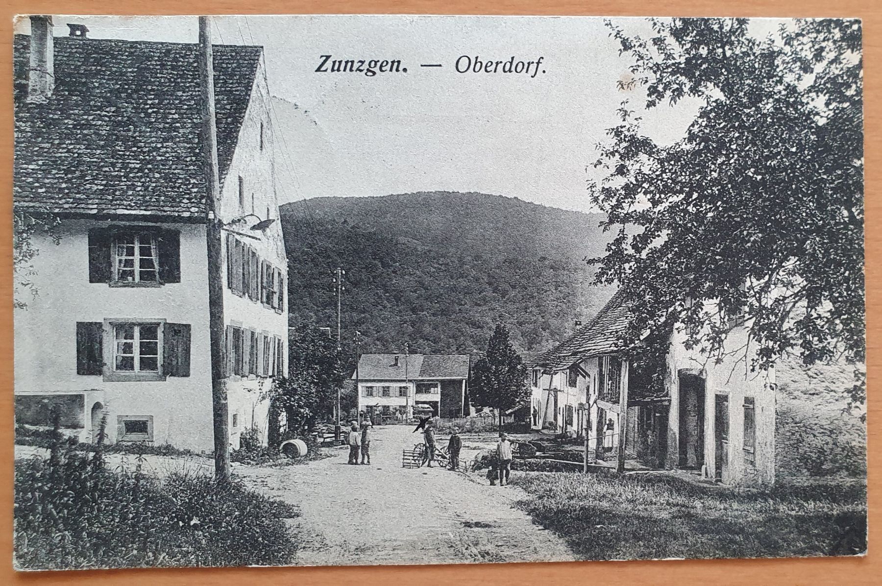 Cartoline postali: Zunzgen - Oberdorf 1916 - TOP – Usato da Kreuzlingen venduto da Rschweiz1