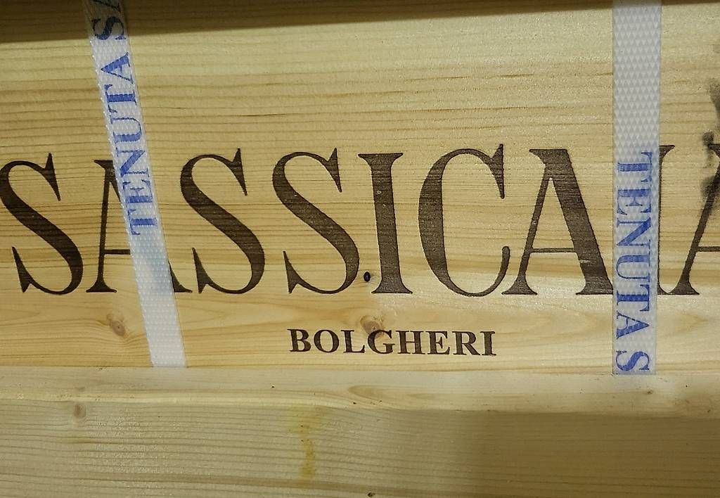 Vino: 6er OHK Sassicaia 2019 – Nuovo e nell'imballaggio originale da Baden venduto da Digit6