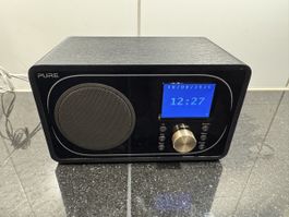 PURE Evoke F3 DAB Internetradio mit Bluetooth schwarzes Gehä