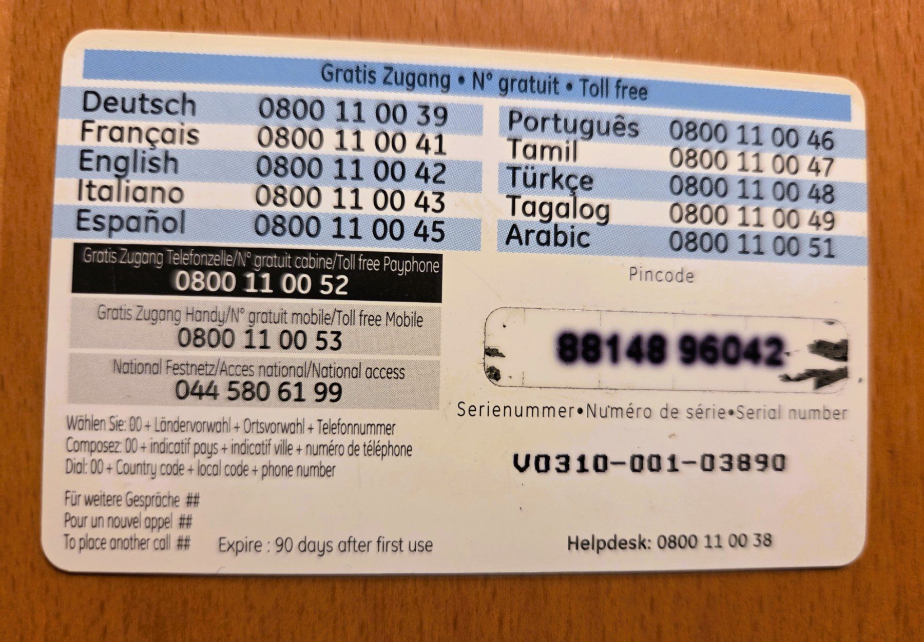 Schede telefoniche: PREPAID - SCHWEIZ – Usato da Brüttisellen venduto da Nighttrain 1