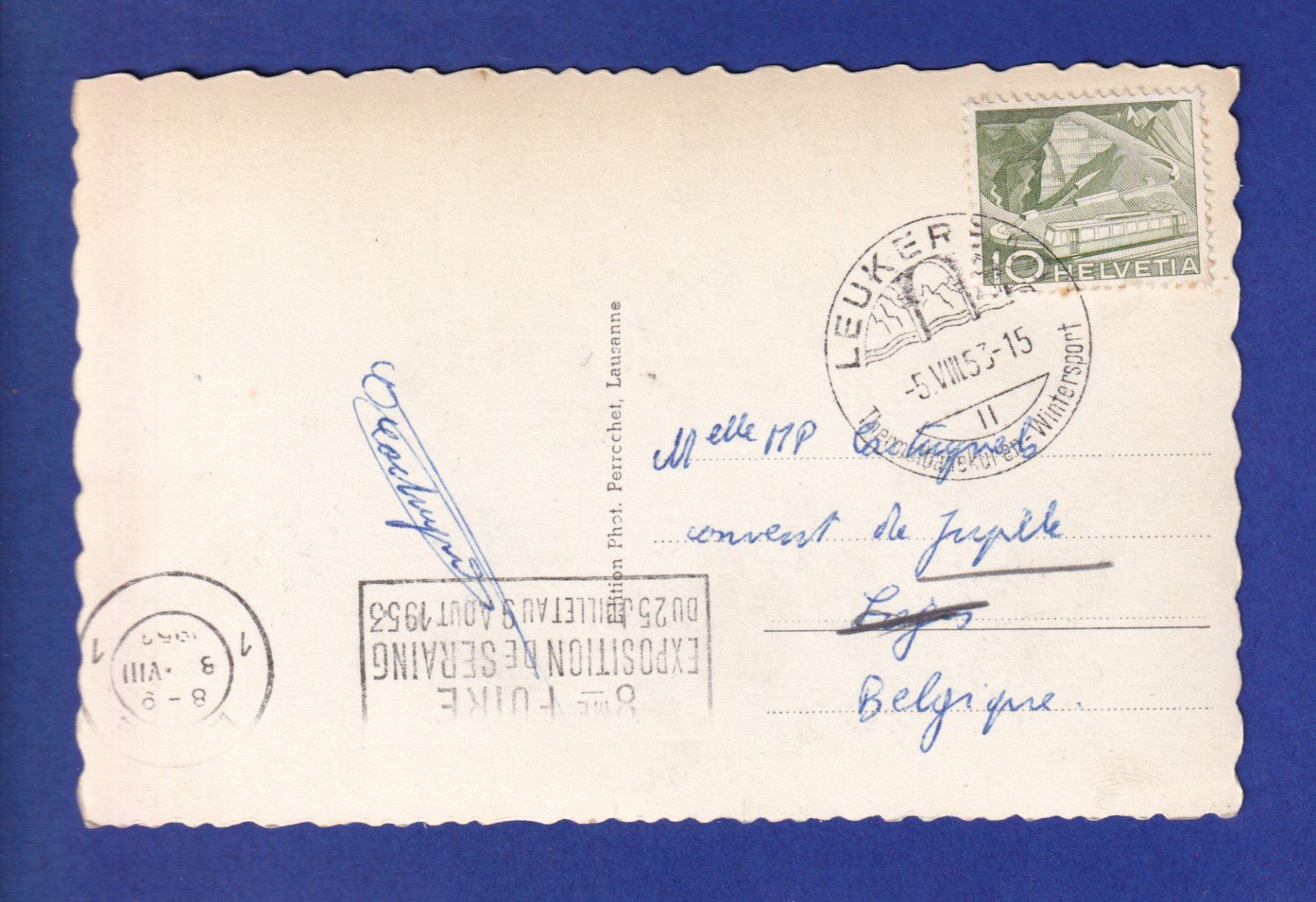 Cartoline postali: CHEVRE – Usato da Pully venduto da nicecards-shop 1