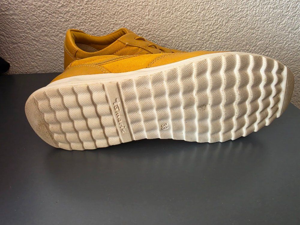 Tamaris Scarpe da donna: Tamaris-Sneaker, Grösse 39, curry – Usato da meinisberg venduto da Goelu64 2