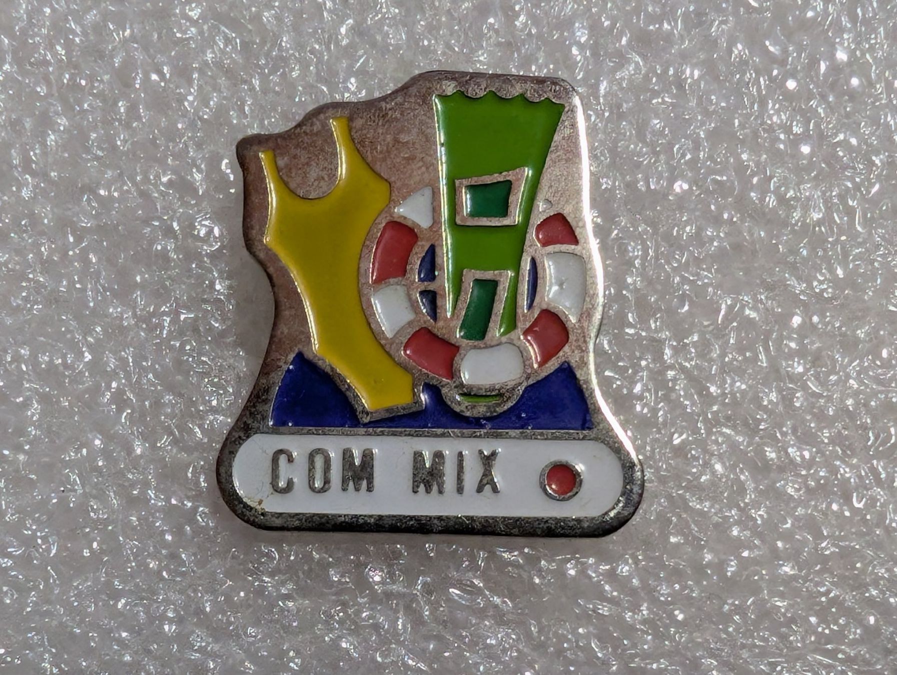 Placchette & Badge: Ansteckpin 275: COM MIX – Usato da Oppligen venduto da Pin-Fall-Shop