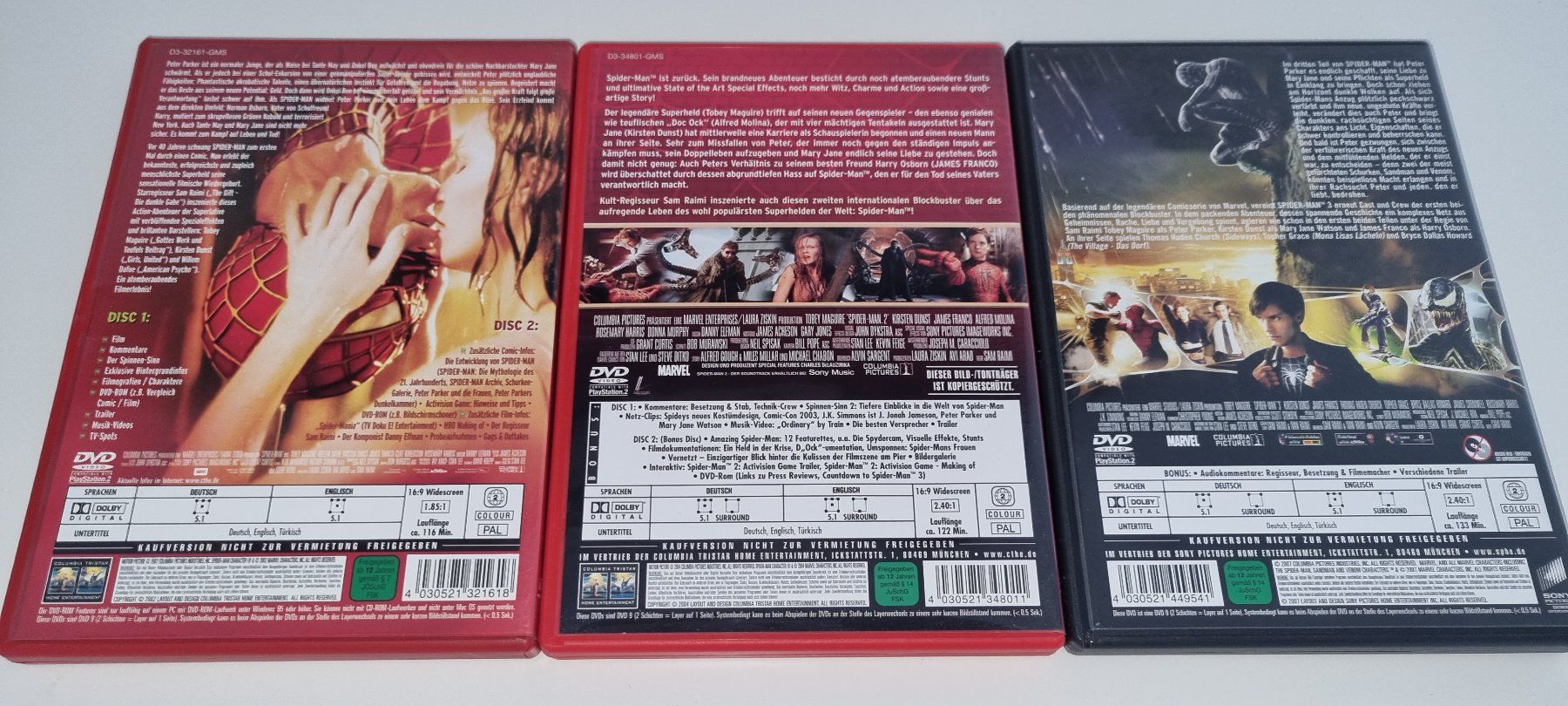 Alle DVDs: DVD: Spider-Man 1-3 – Gebraucht aus Ehrendingen von Thomas_2 1