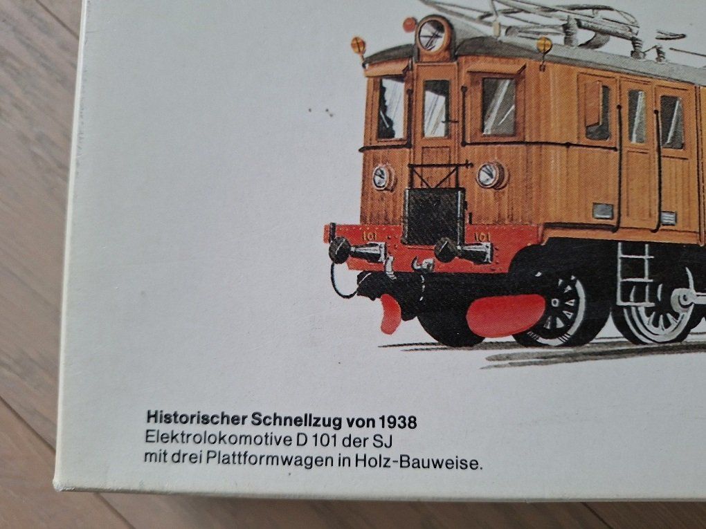 Märklin Trains électriques: Märklin 2870 HO. Coffret train historique SJ structure bois – Neuf (Voir description) à Saxon par flicfloc 8