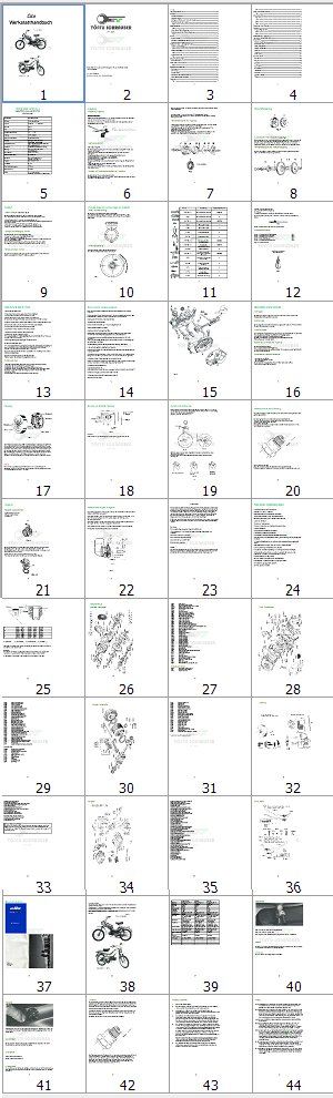 Libri: Cilo 512 & 516/517 Trial Werkstatthandbuch – Nuovo (secondo la descrizione) da Kirchleerau venduto da Toeffli_Schrauber 1