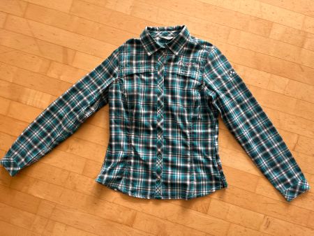 Vaude robustes Damen-Hemd Gr. 38/S, Kariert
