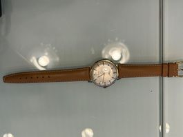 HERREN UHR LONGINES HANDAUFGUG LÄUFT  18KARAT GOLD