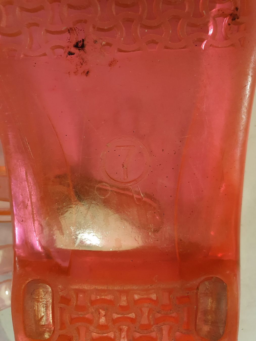 Scarpe per ragazze: Plastiksandalen rot grösse 7 – Usato da Zürich venduto da loosebone 3
