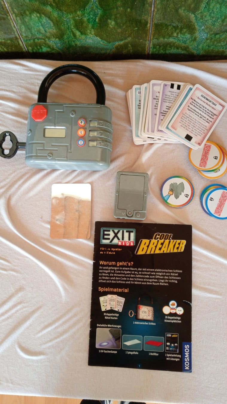 Spiele: EXIT Kids Code Breaker, – Gebraucht aus Hettenschwil von Schneuggi2
