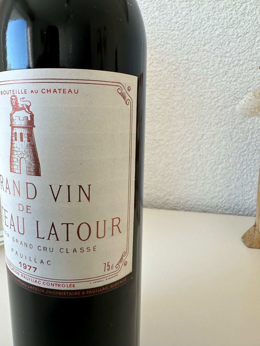 Vino: Château Latour 1977 – Nuovo (secondo la descrizione) da Yens venduto da Rilou80 3