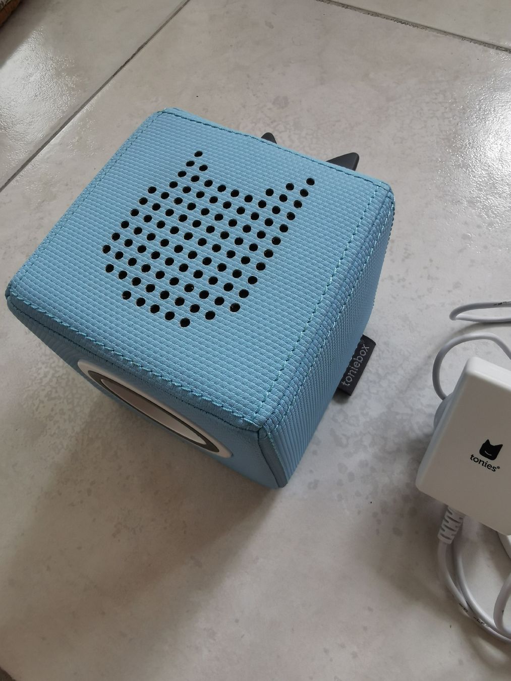 Tonies Giocattoli: Hellblaue Toniebox mit neuem Akku – Usato da Brunnen venduto da JJaime 4