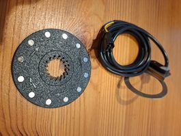 3 Pedalsensoren mit Magnetscheibe für Ebike