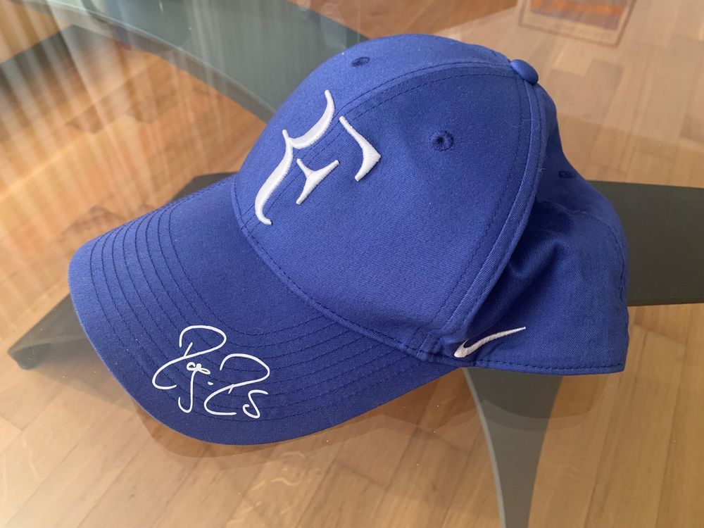 Signierte Roger Federer Cap Credit Suisse | Kaufen auf Ricardo