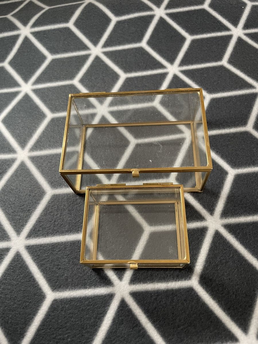 Schmuckkästen: Schmuckkästchen/Box in Goldoptik 2er Set – Neu (gemäss Beschreibung) aus Rheineck von cha_p9qy 1