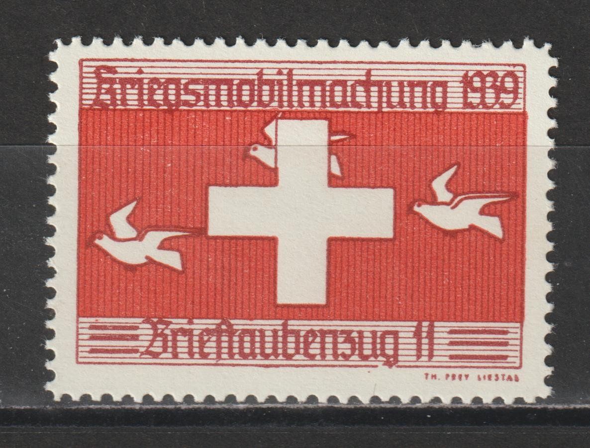 Tutti i francobolli: Brieftaubendienst Nr. 14/1 ** – Usato da Siebnen venduto da Fstaehli