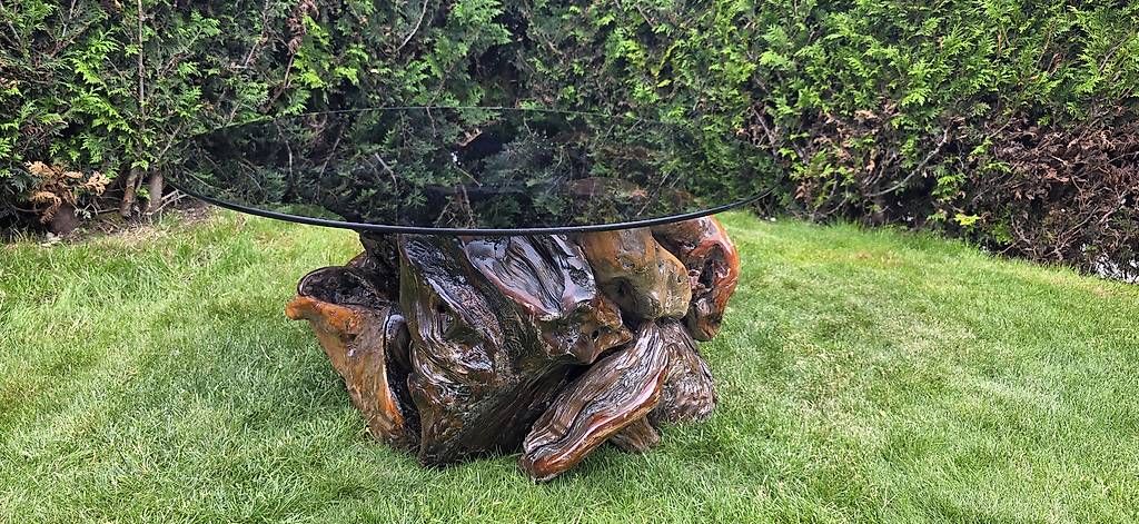 Tavoli: Table Artisanale unique en bois massif de cerisier – Usato da Vétroz venduto da fil_27sl 4