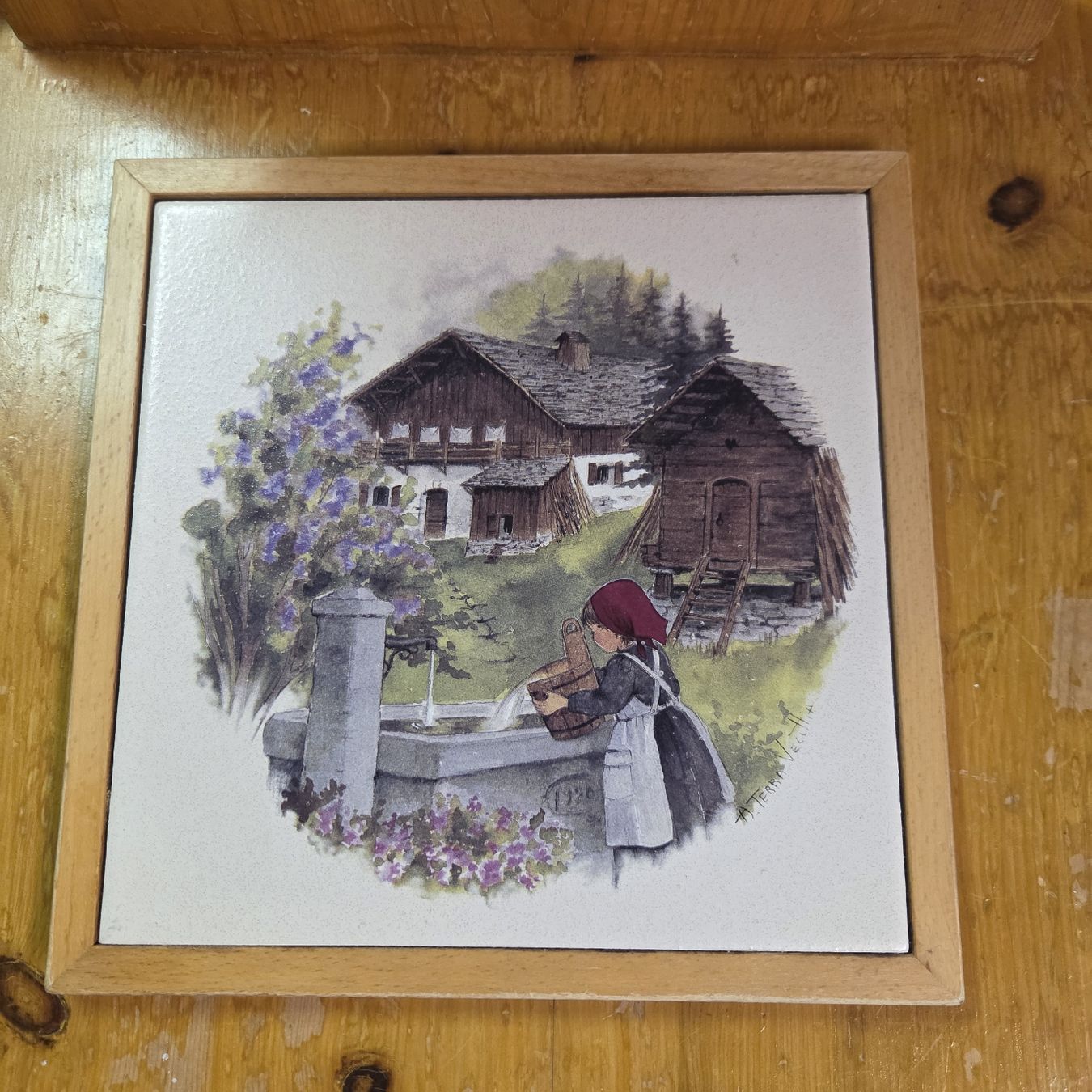 Sottobicchieri: Topfuntersetzer Heidi – Usato da Wildhaus venduto da enzian66