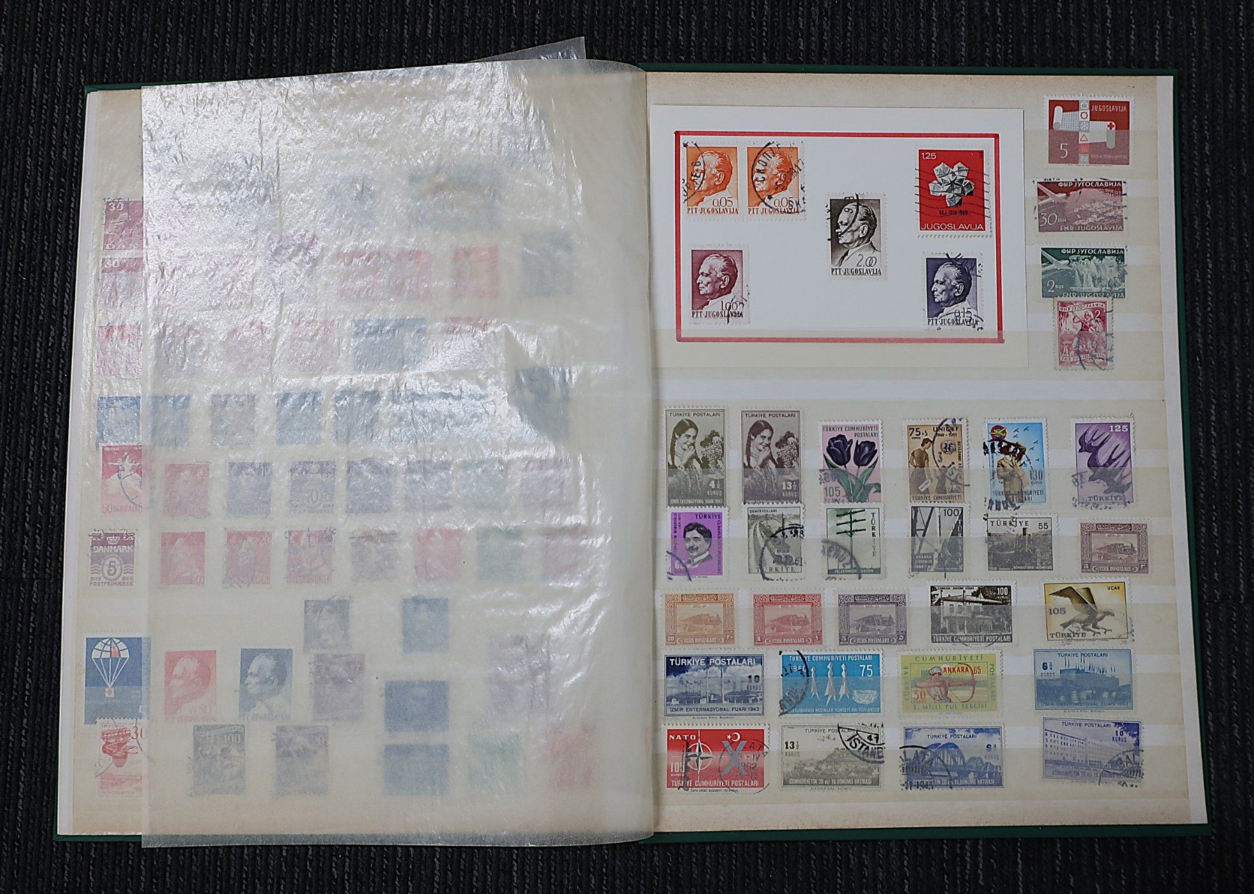 Alben: 5 Briefmarkenalben und 1 Briefmarkenordner – Gebraucht aus Volketswil von brockipfannenstil 3