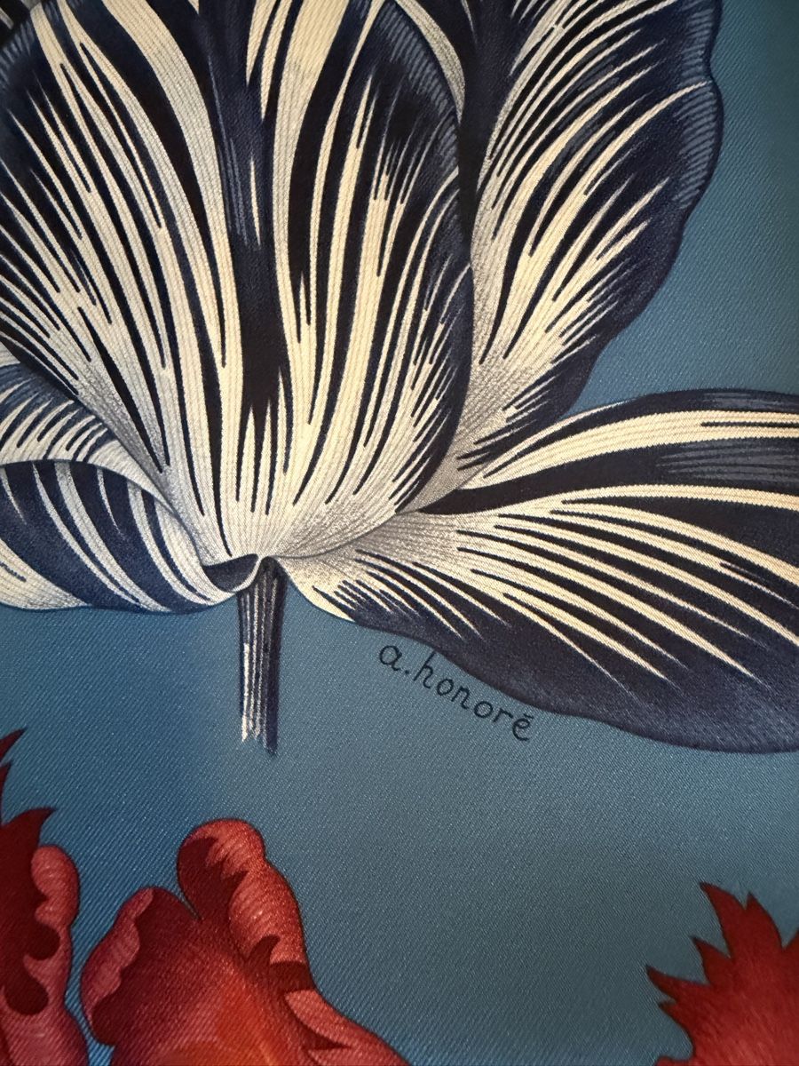 Hermès Foulards & écharpes: Carré Hermès 90 Tulipomanie  – Neuf avec emballage d'origine à Founex par dom_bgr7 4