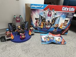 Playmobil Rockband Konzertbühne 7042, wie neu!