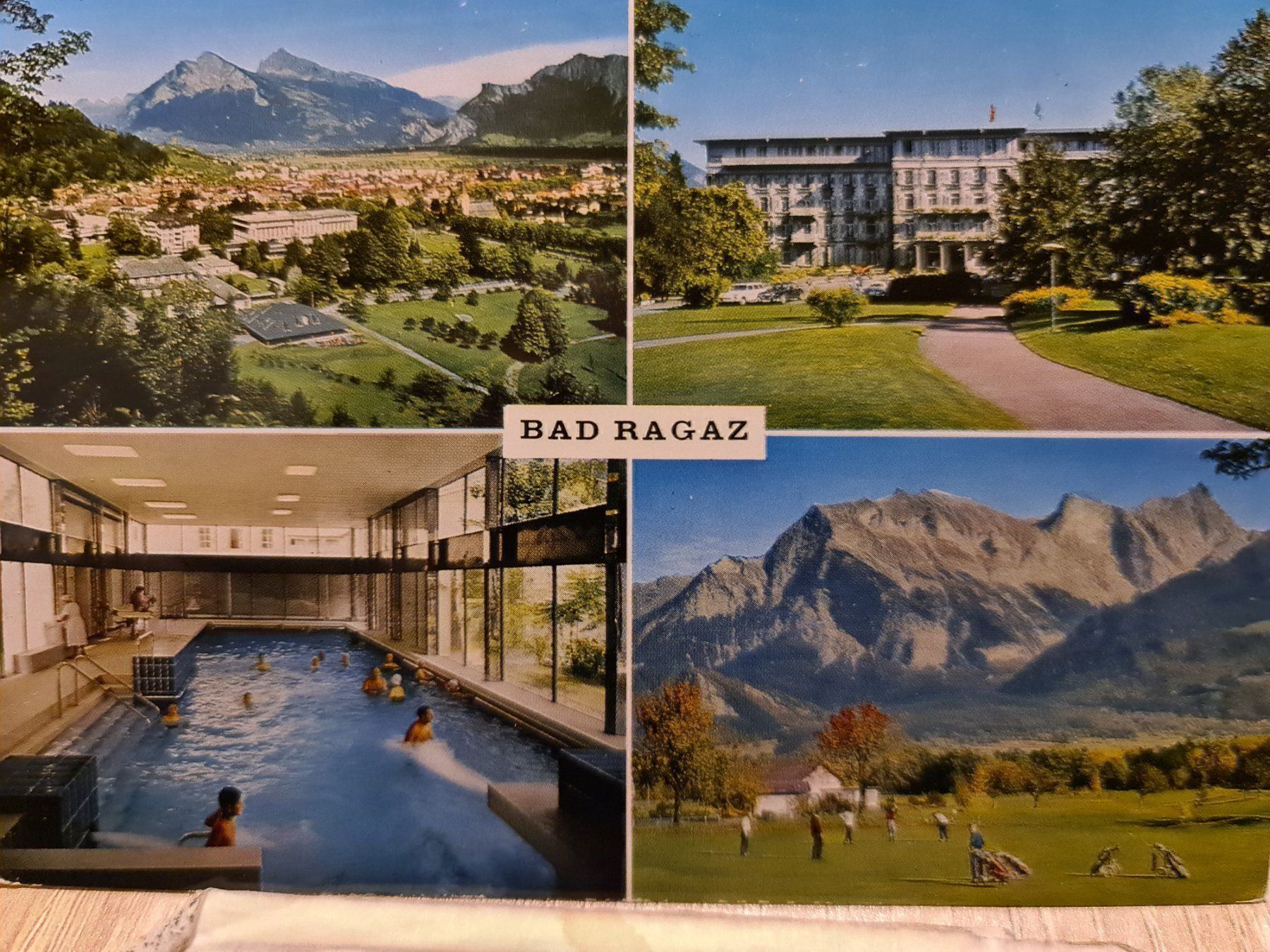 Cartes postales: Ansichtskarte Bad Ragaz – D'occasion à Dintikon par Vexi