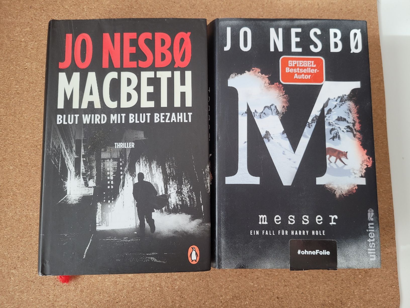 Libri: 2 Jo Nesbø Thriller: Macbeth / Messer – Usato da Perlen venduto da Safari_23