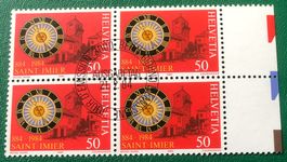 4 er Block Nr. 706 mit Stempel Bern