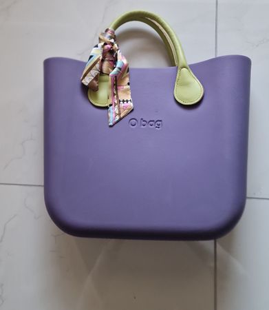 Sac O bag violet pastel, parfait pour l'été!