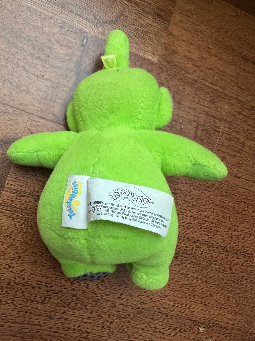 Giocattoli: Teletubbies Dipsy Stofftier 1998, grün – Usato da Jona venduto da Sariksa 3